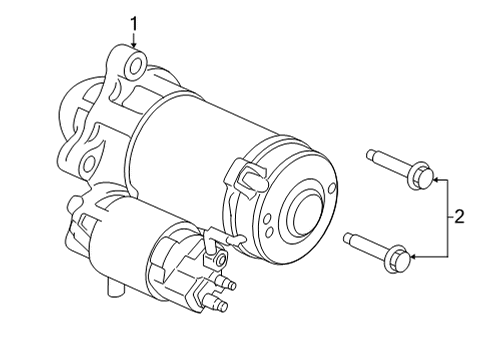 2021 Ford F-150 Starter, Electrical Diagram 3 - Thumbnail