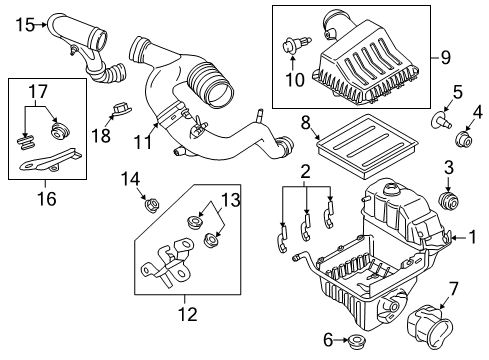 2017 Ford Expedition Air Intake Diagram