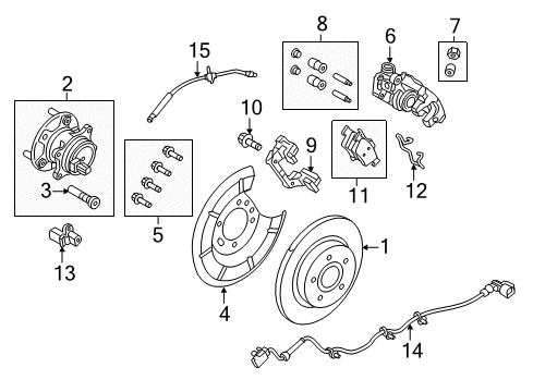 2013 Ford Focus Anti-Lock Brakes Diagram 6 - Thumbnail