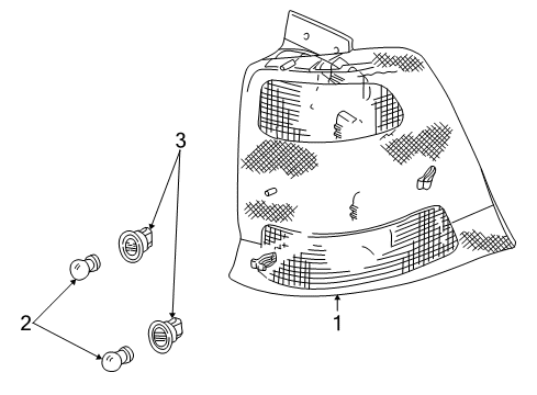 2007 Ford Freestar Combination Lamps Diagram