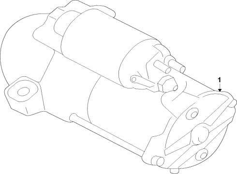 2022 Ford Edge Starter Diagram