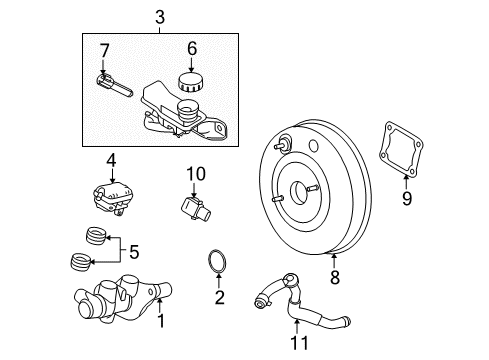 2010 Lincoln MKZ Dash Panel Components Diagram