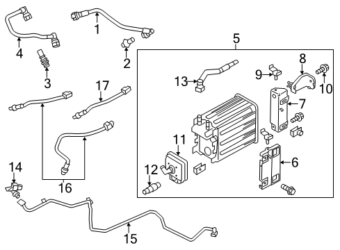 2013 Ford F-150 Emission Components Diagram 5 - Thumbnail