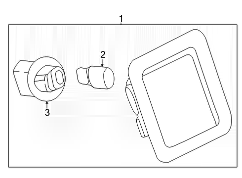 2023 Ford F-150 License Lamps Diagram 1 - Thumbnail