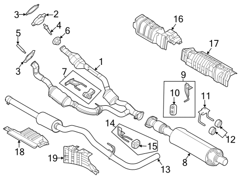 2020 Ford Transit-350 STUD Diagram for -W720627-S900