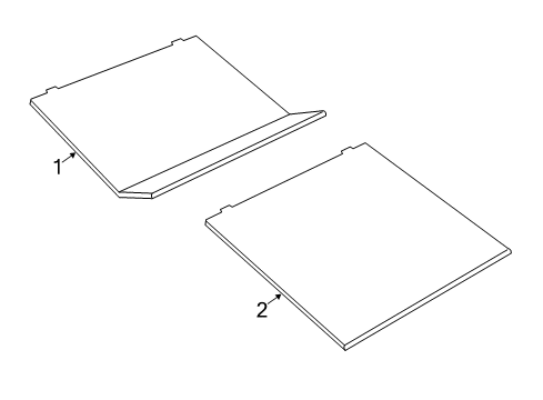 2021 Ford F-150 Exterior Trim - Pick Up Box Diagram 5 - Thumbnail