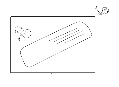 2008 Lincoln Navigator High Mount Lamps Diagram