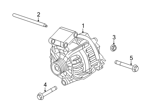 2012 Ford Fiesta Alternator Diagram 2 - Thumbnail