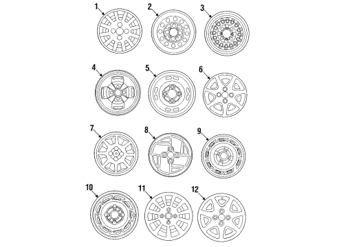 1990 Ford Escort Wheels Diagram