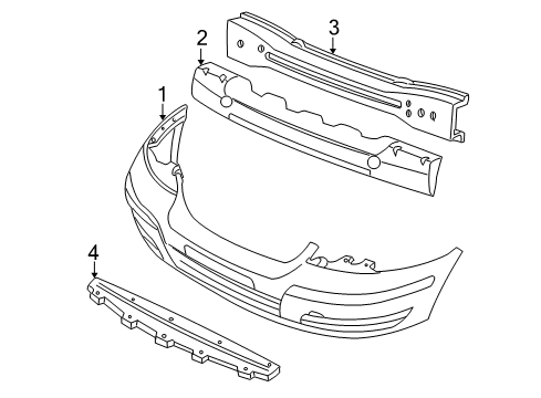 2004 Mercury Monterey Cover Diagram for 3F2Z-17D957-LAA