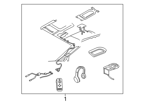 2007 Mercury Mariner Electrical Components Diagram 2 - Thumbnail