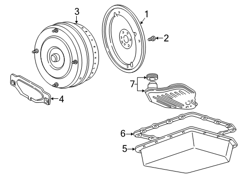 2007 Lincoln Town Car Automatic Transmission, Maintenance Diagram