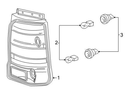 2003 Ford Explorer Sport Combination Lamps Diagram