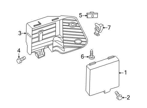 2014 Lincoln MKZ Electrical Components Diagram 3 - Thumbnail