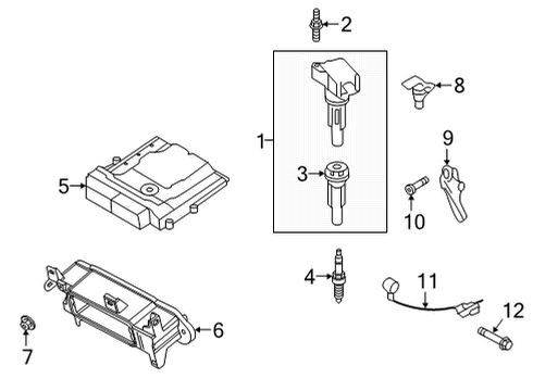 2022 Ford Bronco Ignition System Diagram 1 - Thumbnail