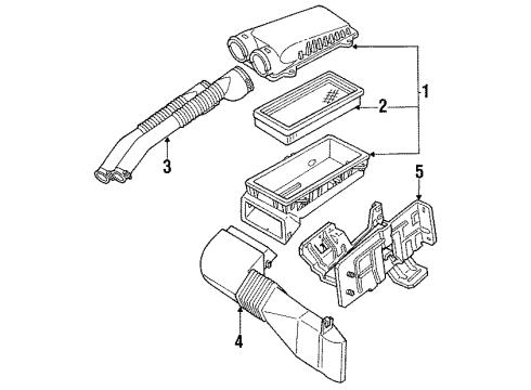 1989 Ford Bronco Filters Diagram