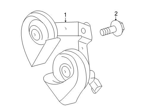 2009 Ford F-150 Horn Diagram