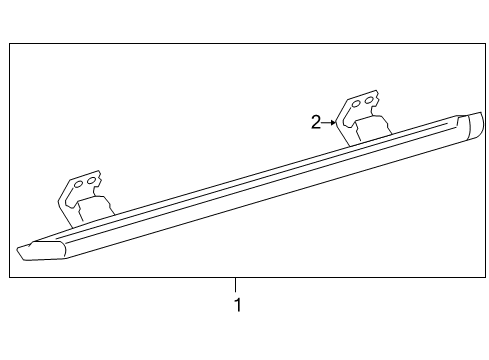 2007 Ford F-150 Running Board Diagram 1 - Thumbnail