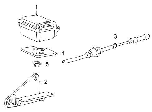 2004 Mercury Mountaineer Cruise Control System, Electrical Diagram