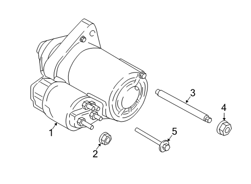 2020 Ford EcoSport Starter, Electrical Diagram 1 - Thumbnail