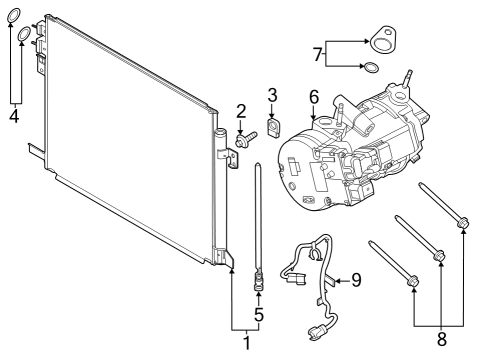 2023 Lincoln Aviator Air Conditioner Diagram 3 - Thumbnail