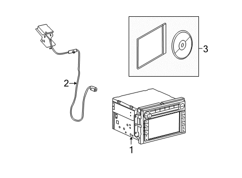 2009 Lincoln Navigator Electrical Components - Instrument Panel Diagram