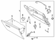 Lincoln Aviator Glove Box Diagram - LC5Z-7804338-AF