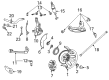 1999 Ford Explorer Brake Dust Shields Diagram - F87Z-2K004-DA