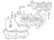 2022 Ford F-150 Fog Light Diagram - ML3Z-15200-C