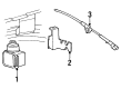 1998 Ford Explorer Speedometer Cable Diagram - F87Z-9A825-GA