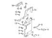 Ford Transit-250 Door Handle Diagram - F2UZ-1522666-AG