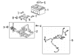 2008 Mercury Sable Battery Cable Diagram - 8G1Z-14300-BA