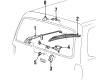 2001 Lincoln Navigator Windshield Wiper Diagram - XL1Z-17526-AA