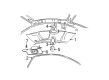 Ford Mustang Dome Light Diagram - 1L3Z-13776-AB