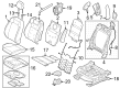 Ford Mustang Seat Cushion Diagram - PR3Z-6363223-A