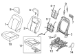 2018 Ford F-250 Super Duty Seat Cover Diagram - JC3Z-2564417-CA