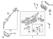 2016 Ford Flex Steering Column Diagram - DG1Z-3C529-Y