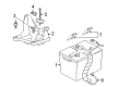 2005 Lincoln Town Car Battery Cable Diagram - 5W1Z-14300-BB