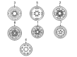 1999 Ford E-150 Econoline Spare Wheel Diagram - F4UZ-1007-A