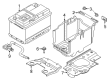 Ford Fiesta Battery Cable Diagram - D2BZ-14301-A