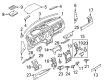 2009 Ford F-150 Steering Column Cover Diagram - 9L3Z-1504459-AA