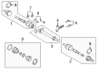 2014 Ford Edge CV Joint Diagram - CT4Z-3A427-A