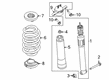 2023 Ford Escape Shock Absorber Diagram - PZ1Z-18125-A