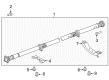 2017 Lincoln MKT Drive Shaft Diagram - DA8Z-4R602-A