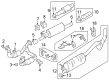 Ford E-350 Super Duty Exhaust Hanger Diagram - LC3Z-5E269-A