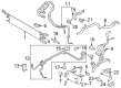 2022 Ford Bronco Automatic Transmission Oil Cooler Line Diagram - MB3Z-7H255-A