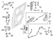 2023 Ford Transit Connect Door Latch Assembly Diagram - DT1Z-61264A26-AU