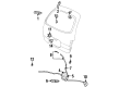 1995 Ford Windstar Window Regulator Diagram - F58Z1630478A