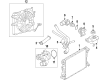 Ford Mustang Cooling Fan Assembly Diagram - DR3Z-8C607-C