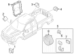 2024 Ford F-350 Super Duty Body Control Module Diagram - PC3Z-14G647-A